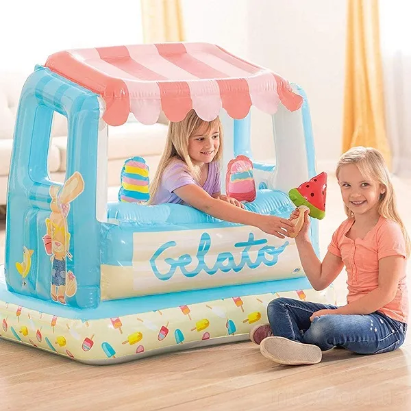Bazin Gonflabil cu umbrar INGHETATA 127x102x99cm, 60L, 2+