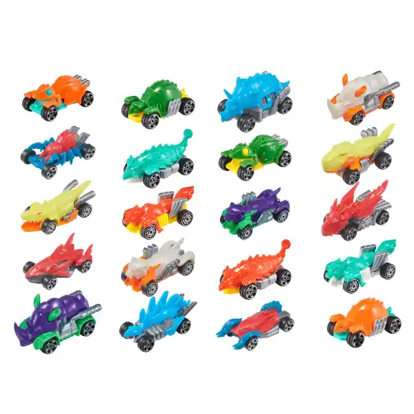 Набор: 10 металлических автомобилей Teamsterz B/M
