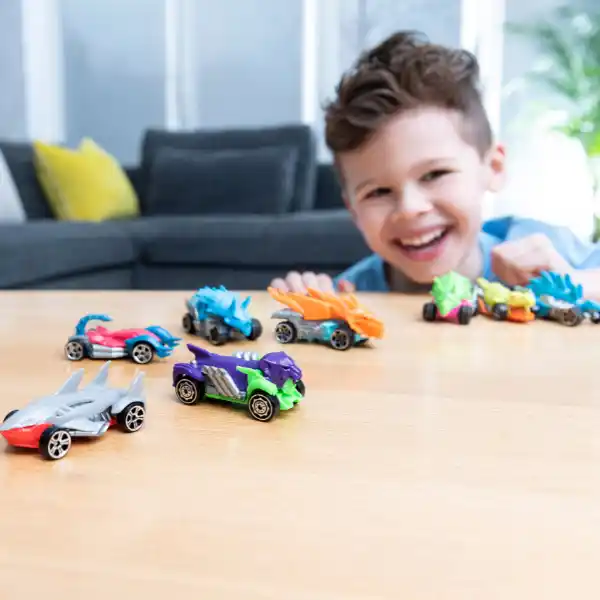 Набор: 10 металлических автомобилей Teamsterz B/M