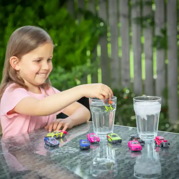 Набор из 3 машинок меняющих цвет, Teamsterz S/M