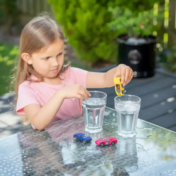 Набор из 3 машинок меняющих цвет, Teamsterz S/M