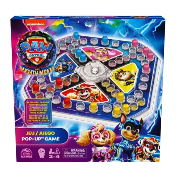 Jocul de societate „Paw Patrol: Pop-Up”