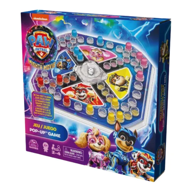 Jocul de societate „Paw Patrol: Pop-Up”