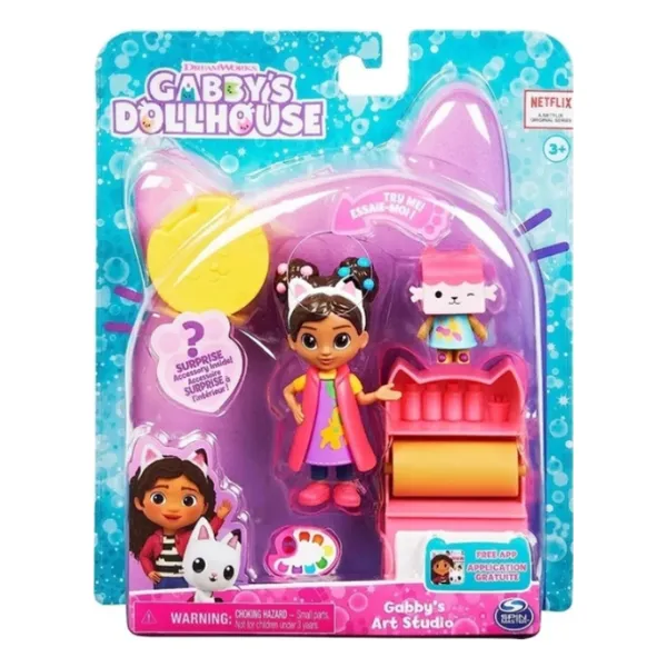 Setul pentru Studio de Artă Gabby, seria „Gabby’s Dollhouse”