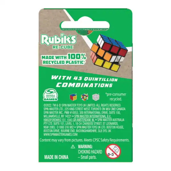 „Joc de masă ‘Cubul Rubik – Eco’, 3×3”