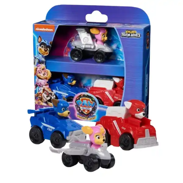 Набор мини-техники: 3 космических корабля, серия «Щенячий Патруль»