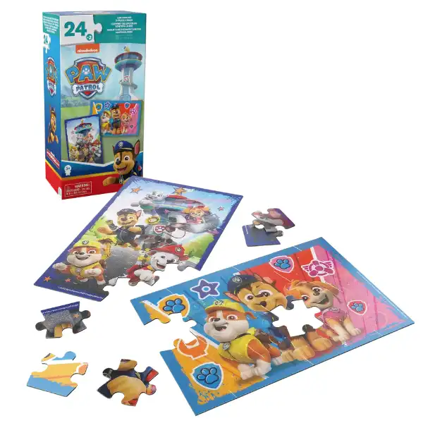 Seria de puzzle-uri „Patrula cățelușilor”, 2 în 1, 24 elem.