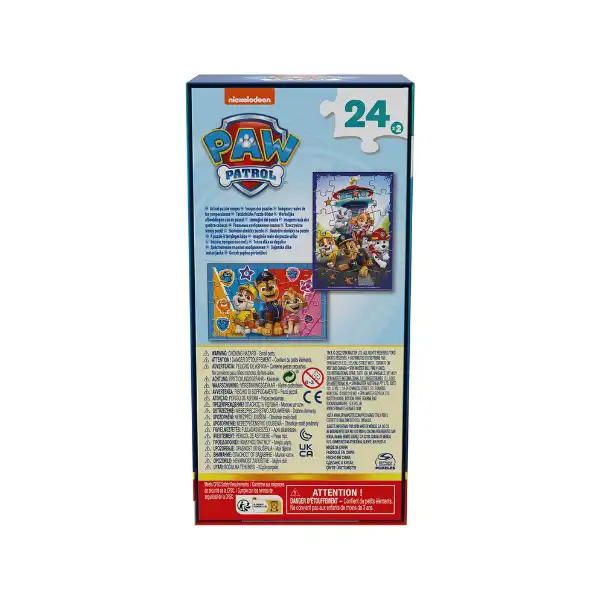 Seria de puzzle-uri „Patrula cățelușilor”, 2 în 1, 24 elem.