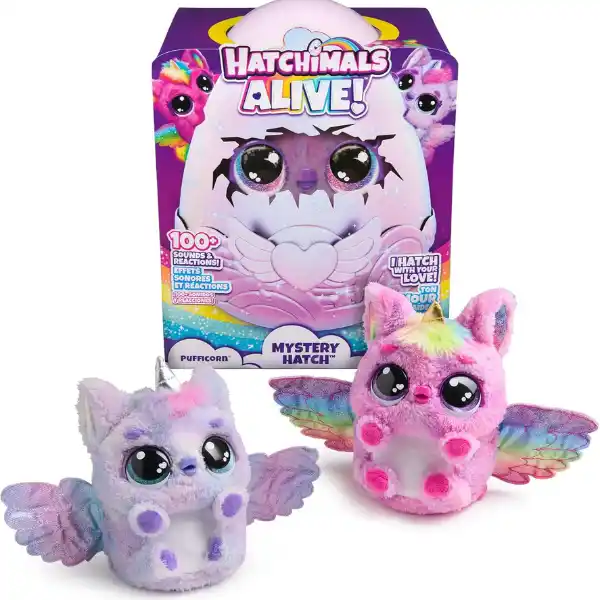 Set de joc ,,Ouă Hatchimals – Pufficorn”