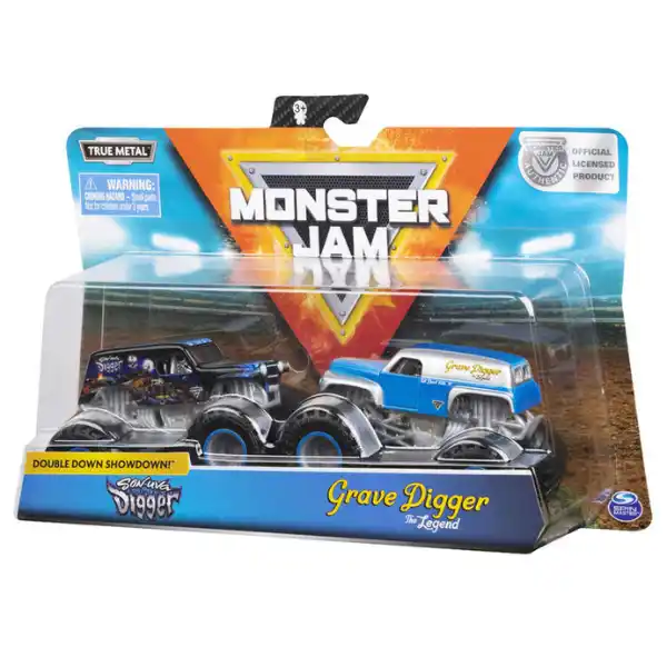 1:64 Набор металлических машинок Monster Jam