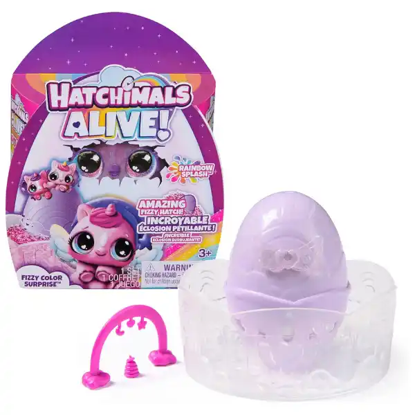 Set de joc ,,Hatchimals Pachetul Misterios Alive Fizzy”, ass.