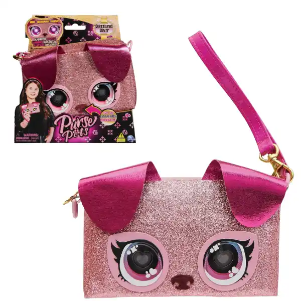 Сумка для девочек с светящимися глазами