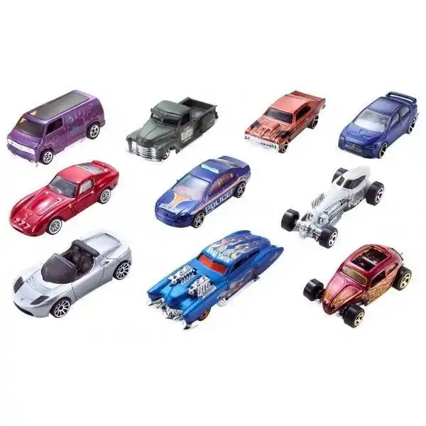 Hot Wheels Автомобиль базовый 10 шт.