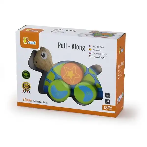 Каталка на веревке “Черепаха”