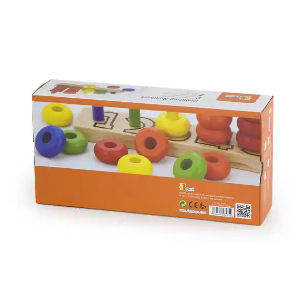 Развивающая игра “Разложи по номерам”