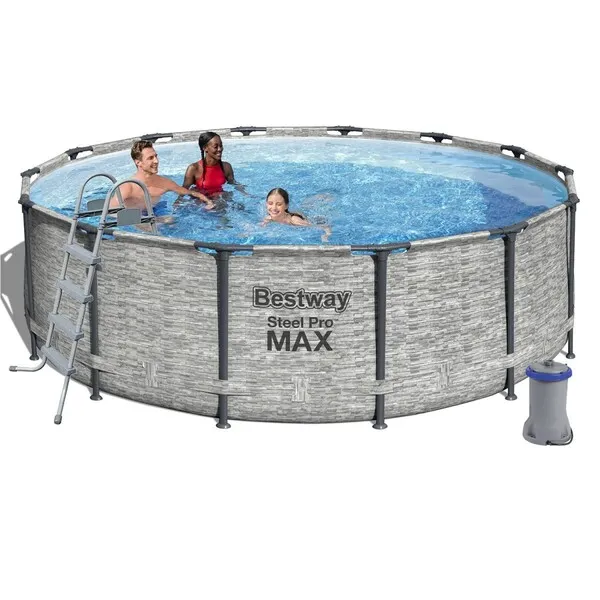 Piscina Steel Pro Max 427x122cm, 15232L, carcas metal