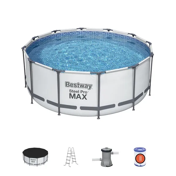 Piscina Steel Pro Max 366x122cm, 10250L, carcas metal