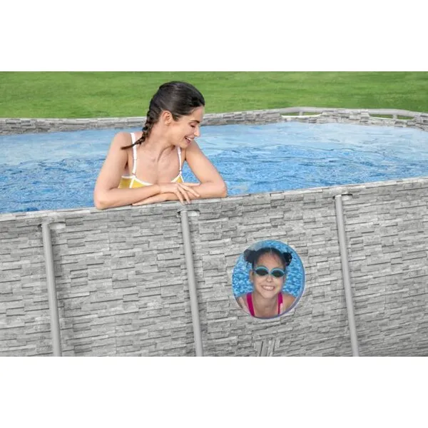 Piscina Power Steel 549x274x122cm, 13430L, metal carcas