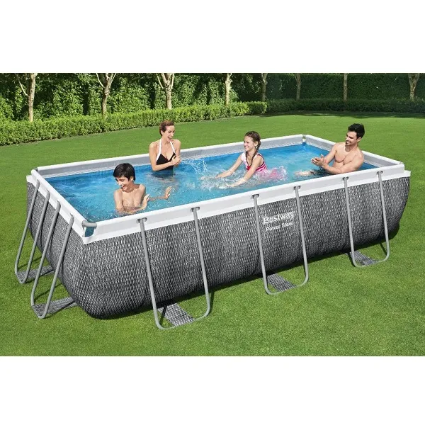 Piscina Power Steel 404x201x100cm, 6478L, carcas metal