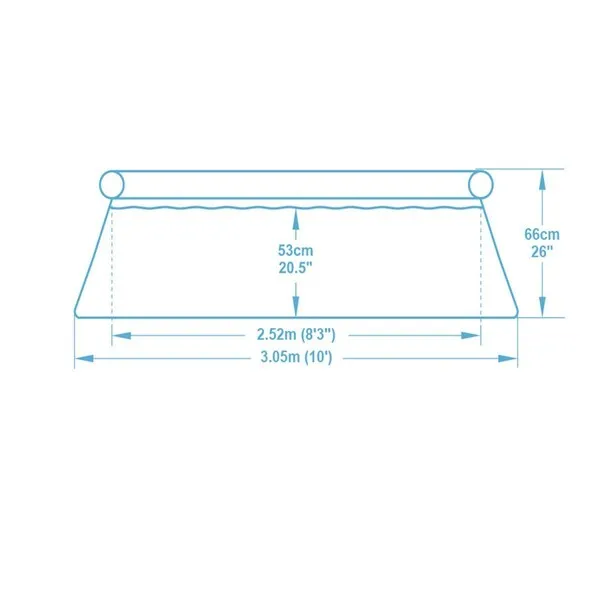 Piscina FAST SET 305x66cm, 3800L