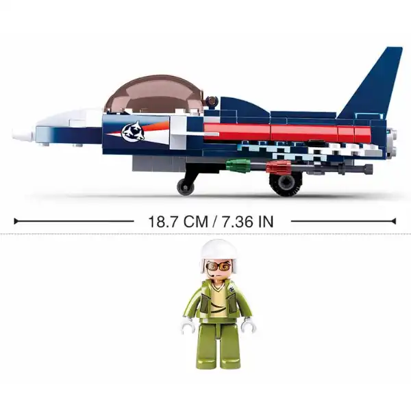 Конструктор “Высокоэффективный самолет”, 134 элем.