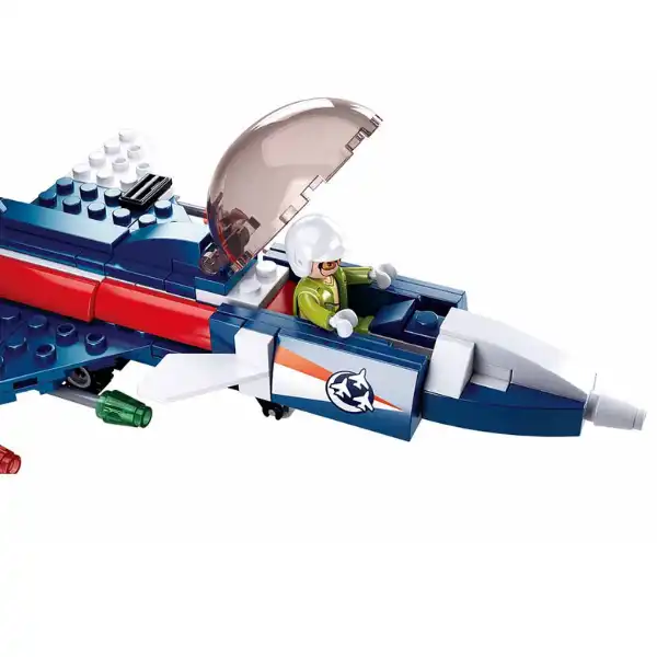 Конструктор “Высокоэффективный самолет”, 134 элем.