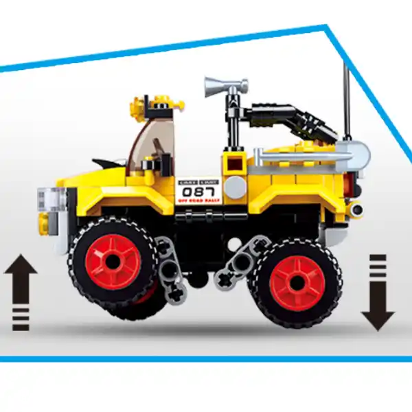 Конструктор “Внедорожник”, 149 элем.