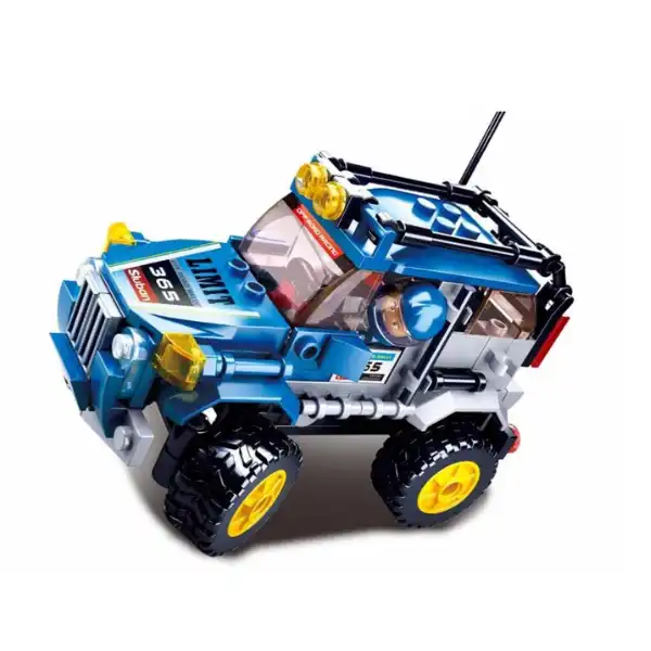 Конструктор “Синий внедорожник”, 146 элем.