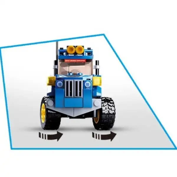 Конструктор “Синий внедорожник”, 146 элем.