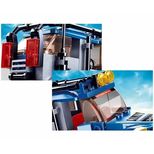 Конструктор “Синий внедорожник”, 146 элем.