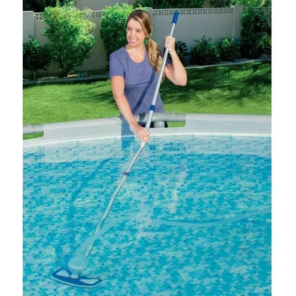 Set curatare piscina (aspirator, plasă, miner 279cm, furtun 7,5m)