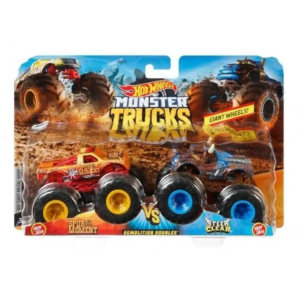 Hot Wheels “Monster Trucks” set 2 masini (as).