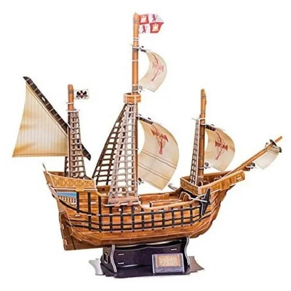 3D puzzle Corabia lui Columb „Santa Maria”, 113 elemente