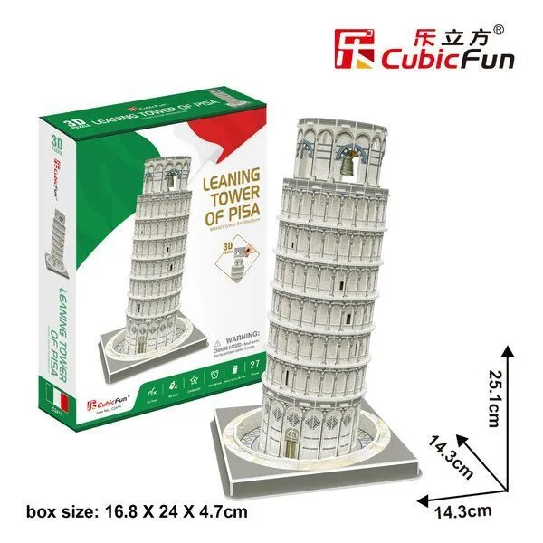 3D PUZZLE Leaning Tower of Pisa
