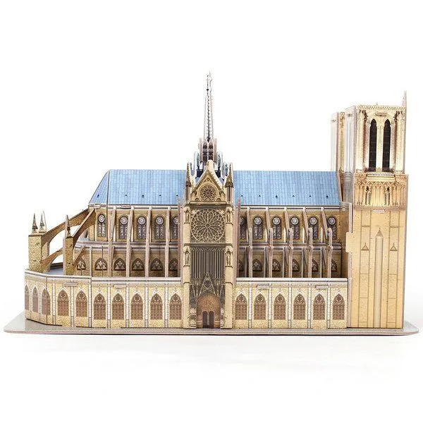 3D puzzle “Catedrala Notre Dame”, 53 elemente