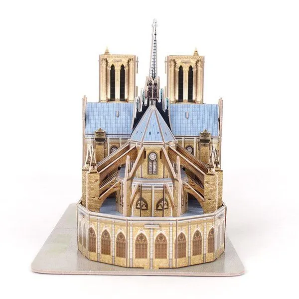 3D puzzle “Catedrala Notre Dame”, 53 elemente
