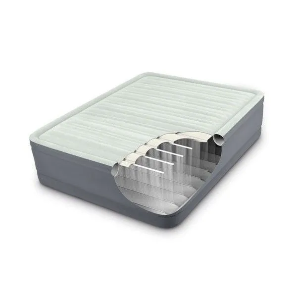 Saltea VELUR 152x203x46cm PREMAIRE® FIBER-TECH (pompa incorporata) 220V