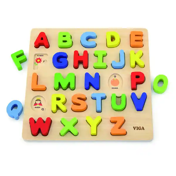 Блочный пазл “Изучаем алфавит”