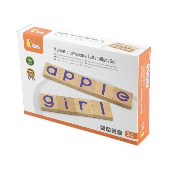 Litere de mana magnetice (40 piese)