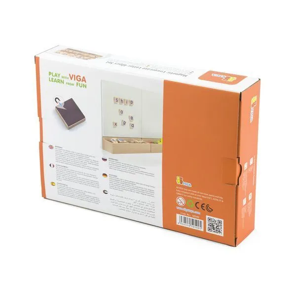 Litere de mana magnetice (40 piese)