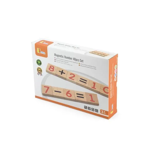 Set de  cifre magnetice, 40 piese