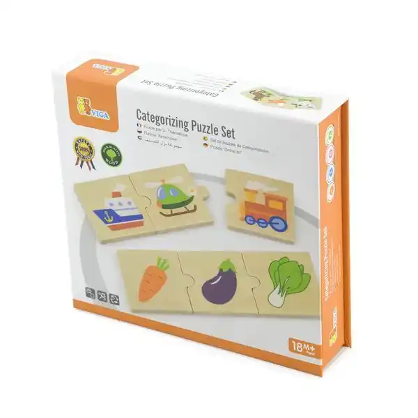 Логический пазл-игра “Категории", 24 эл.