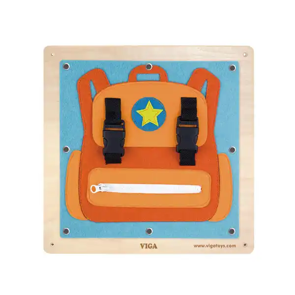 Бизиборд (настенный) “Одень и застегни”