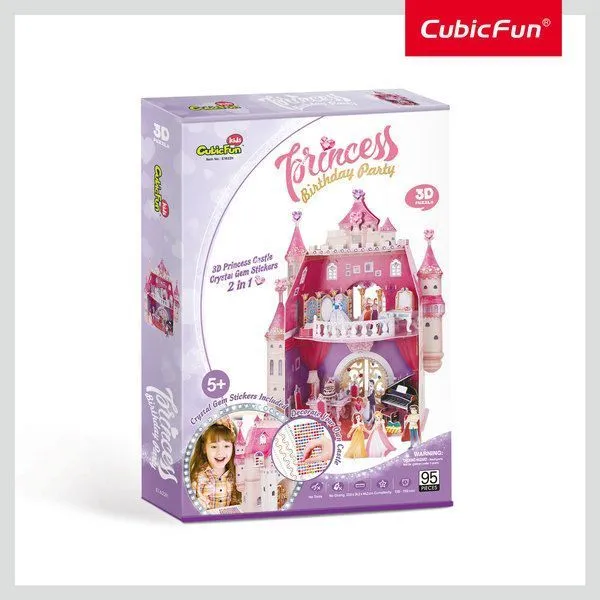 3D puzzle “Aniversarea prințesei”, 95 elemente