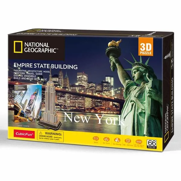 3D puzzle “Empire State Buildings”, 66 elemente