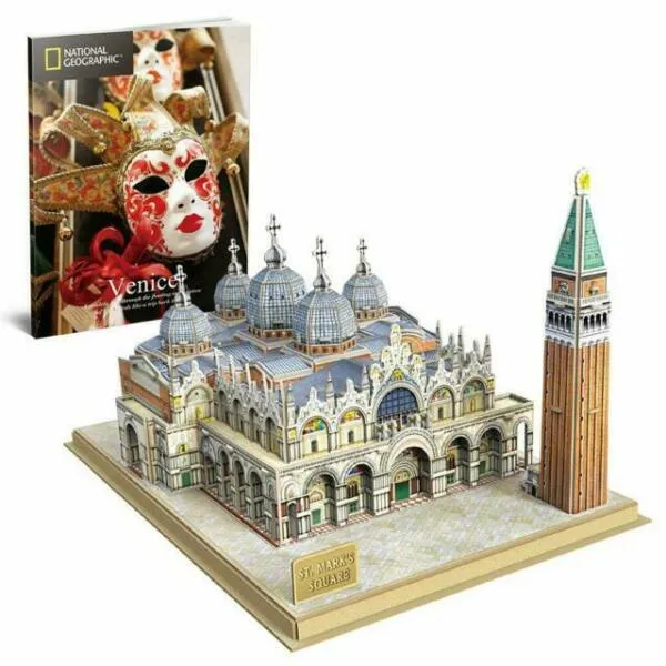 3D puzzle “Piața Sf. Marcu”, 107 elemente