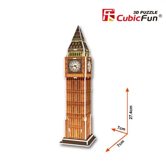 3D puzzle “Big Ben”, 13 elemente