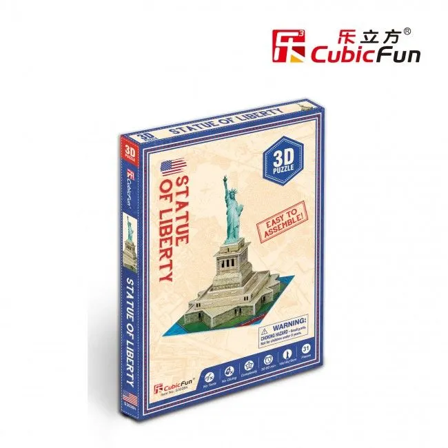 3D puzzle “Statuia Libertății”, 31 elemente