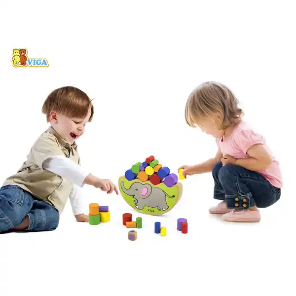 Деревянная игра-баланс "Слон"