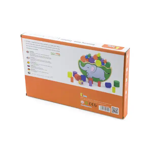 Деревянная игра-баланс "Слон"